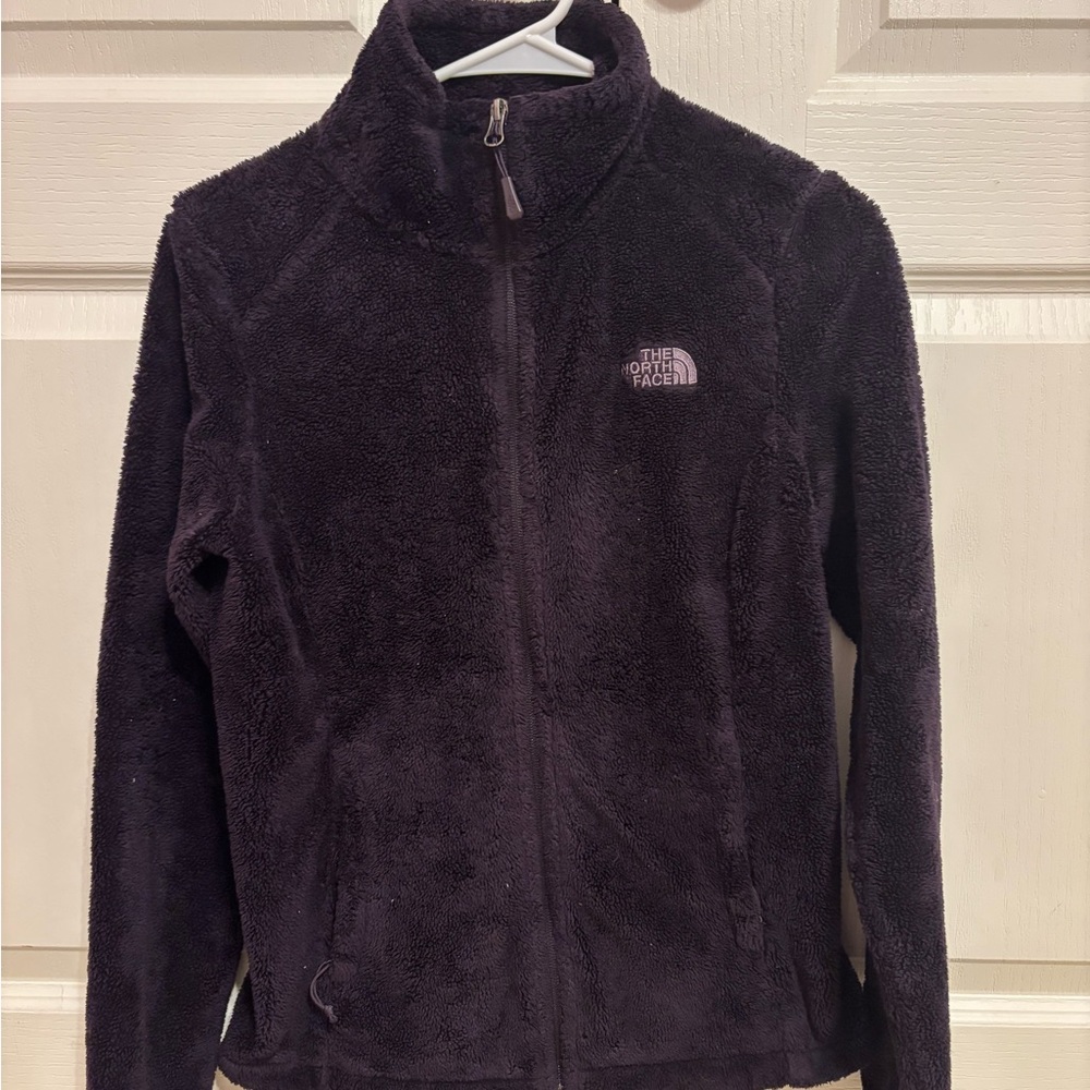 North Face Women's Dark Purple Fleece Jacket